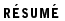 Resume